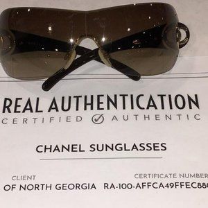 Chanel Sunglasses with COA